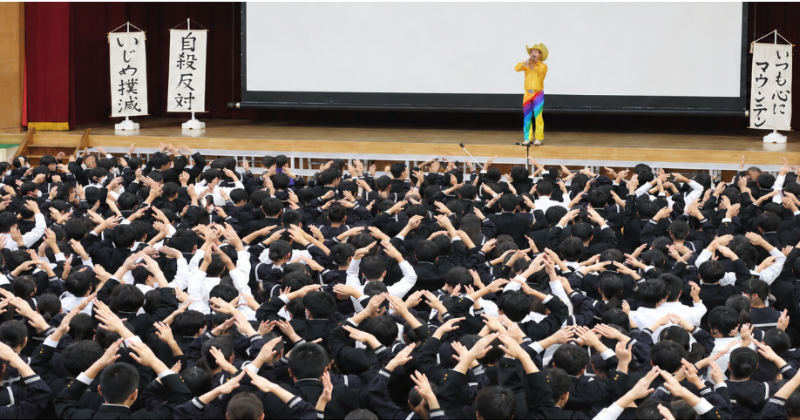 私は、その優しさを受けて、今ここに立っています。